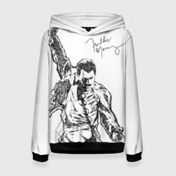 Женская толстовка 3D Freddie Mercury