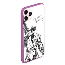 Чехол для iPhone 11 Pro Max матовый Freddie Mercury - фото 2