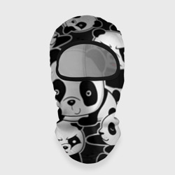 Балаклава 3D Смешные панды паттерн