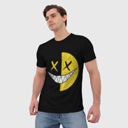 Мужская футболка 3D Smile - фото 2