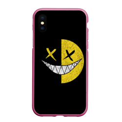 Чехол для iPhone XS Max матовый Smile