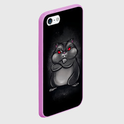 Чехол для iPhone 5/5S матовый Hamster - фото 2