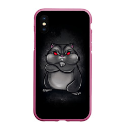 Чехол для iPhone XS Max матовый Hamster