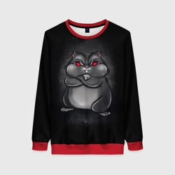 Женский свитшот 3D Hamster