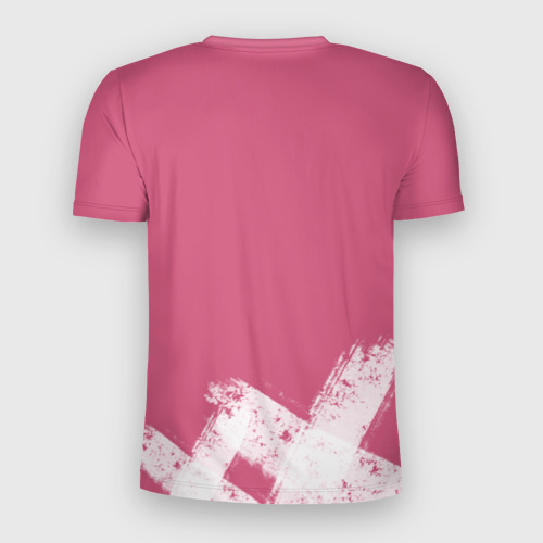 Мужская футболка 3D Slim Мошенница в розовом, цвет 3D печать - фото 2