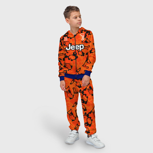Детский 3D костюм с принтом Juventus резервная 20-21, фото на моделе #1