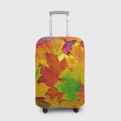 Чехол для чемодана 3D Осенние листья