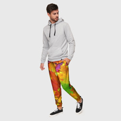 Мужские брюки 3D Осенние листья - фото 2