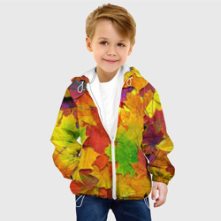 Детская куртка 3D Осенние листья - фото 2