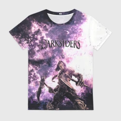 Женская футболка 3D Darksiders 2