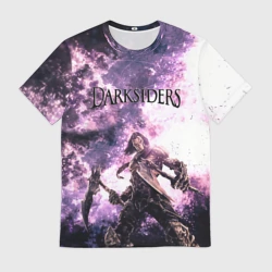 Мужская футболка 3D Darksiders 2