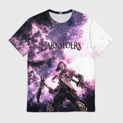 Мужская футболка 3D Darksiders 2
