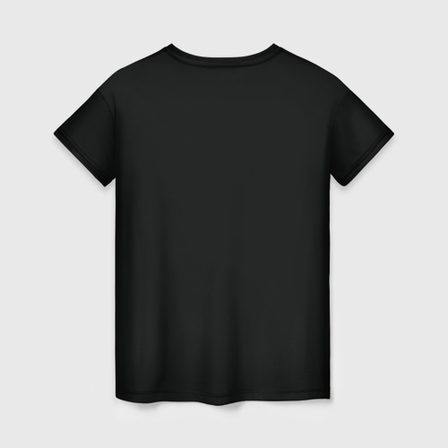 Женская футболка 3D с принтом KIZARU BORN TO TRAP, вид сзади #1