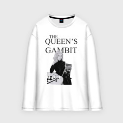 Женский лонгслив oversize хлопок The Queen's Gambit