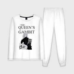 Женская пижама с лонгсливом хлопок The Queen's Gambit