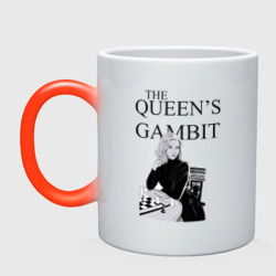 Кружка хамелеон The Queen's Gambit