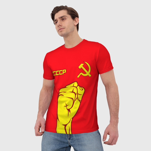 Мужская футболка 3D СССР - фото 3
