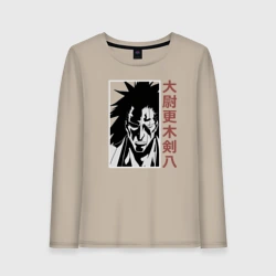 Женский лонгслив хлопок Кенпачи Зараки