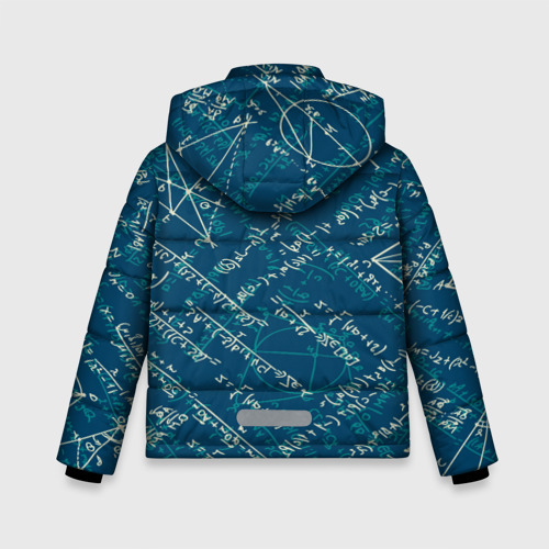 Зимняя куртка для мальчиков 3D Математика, цвет черный - фото 2