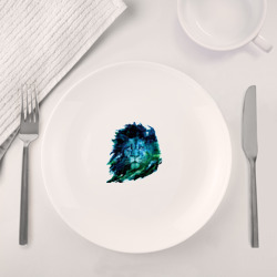 Набор: тарелка + кружка СУМРАЧНЫЙ ЛЕВ - фото 2