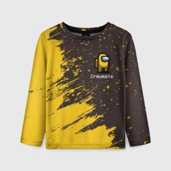 Детский лонгслив 3D Among Us Амонг АС