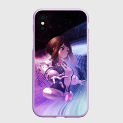 Чехол для iPhone XS Max матовый Урарака, Очако