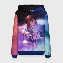 Женская толстовка 3D Урарака, Очако