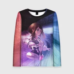 Женский лонгслив 3D Урарака, Очако