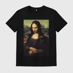 Мужская футболка хлопок Marilyn Manson Mona Lisa
