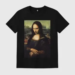Мужская футболка хлопок Marilyn Manson Mona Lisa