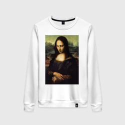 Женский свитшот хлопок Marilyn Manson Mona Lisa