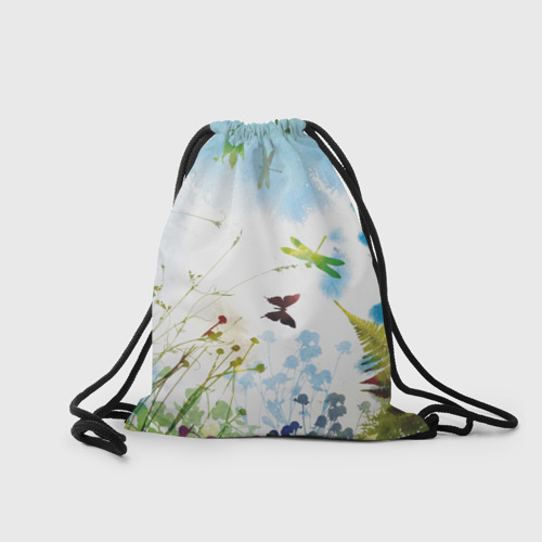 Рюкзак-мешок 3D Summer акварель - фото 2