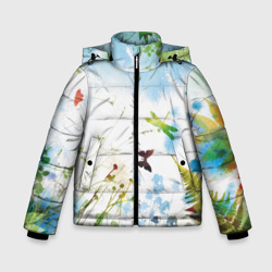 Зимняя куртка для мальчиков 3D Summer акварель