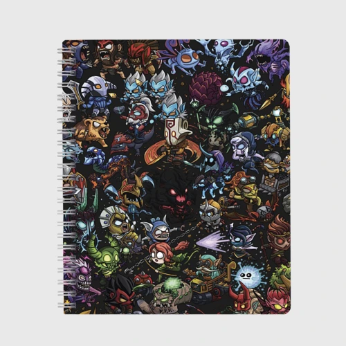Тетрадь Heros Dota 2