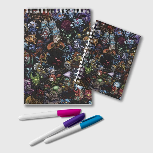 Блокнот Heros Dota 2