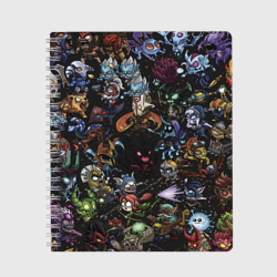 Тетрадь Heros Dota 2