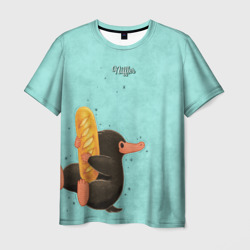 Мужская футболка 3D Niffler with Loaf