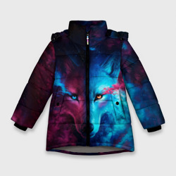 Зимняя куртка для девочек 3D ЗВЕЗДНЫЙ ВОЛК