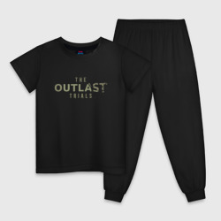 Детская пижама хлопок The Outlast Trials logo