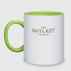 Кружка двухцветная The Outlast Trials logo