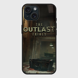 Чехол силиконовый для Apple iPhone 15 матовый The Outlast Trials art