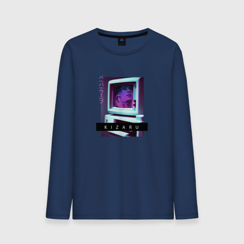 Мужской лонгслив хлопок Vaporwave Kizaru Mac