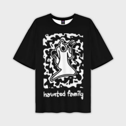 Мужская футболка oversize 3D Haunted Family Kizaru