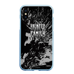 Чехол для iPhone XS Max матовый Haunted Family лейбл Kizaru