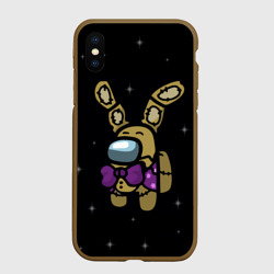 Чехол для iPhone XS Max матовый Among Us