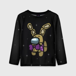 Детский лонгслив 3D Among Us