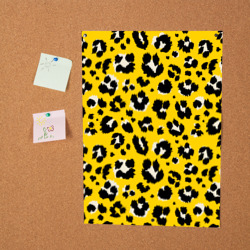 Постер Желтый леопард - фото 2
