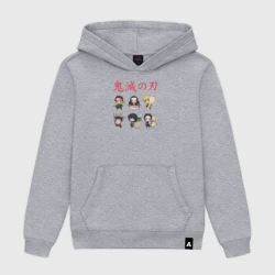 Женская толстовка хлопок Клинок рассекающий демонов