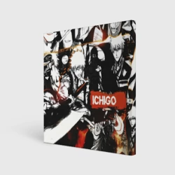 Холст квадратный Bleach Ичиго Курасаки Панель манги