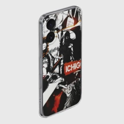 Чехол для iPhone 16 силиконовый с защитой камеры Bleach Ичиго Курасаки Панель манги - фото 2